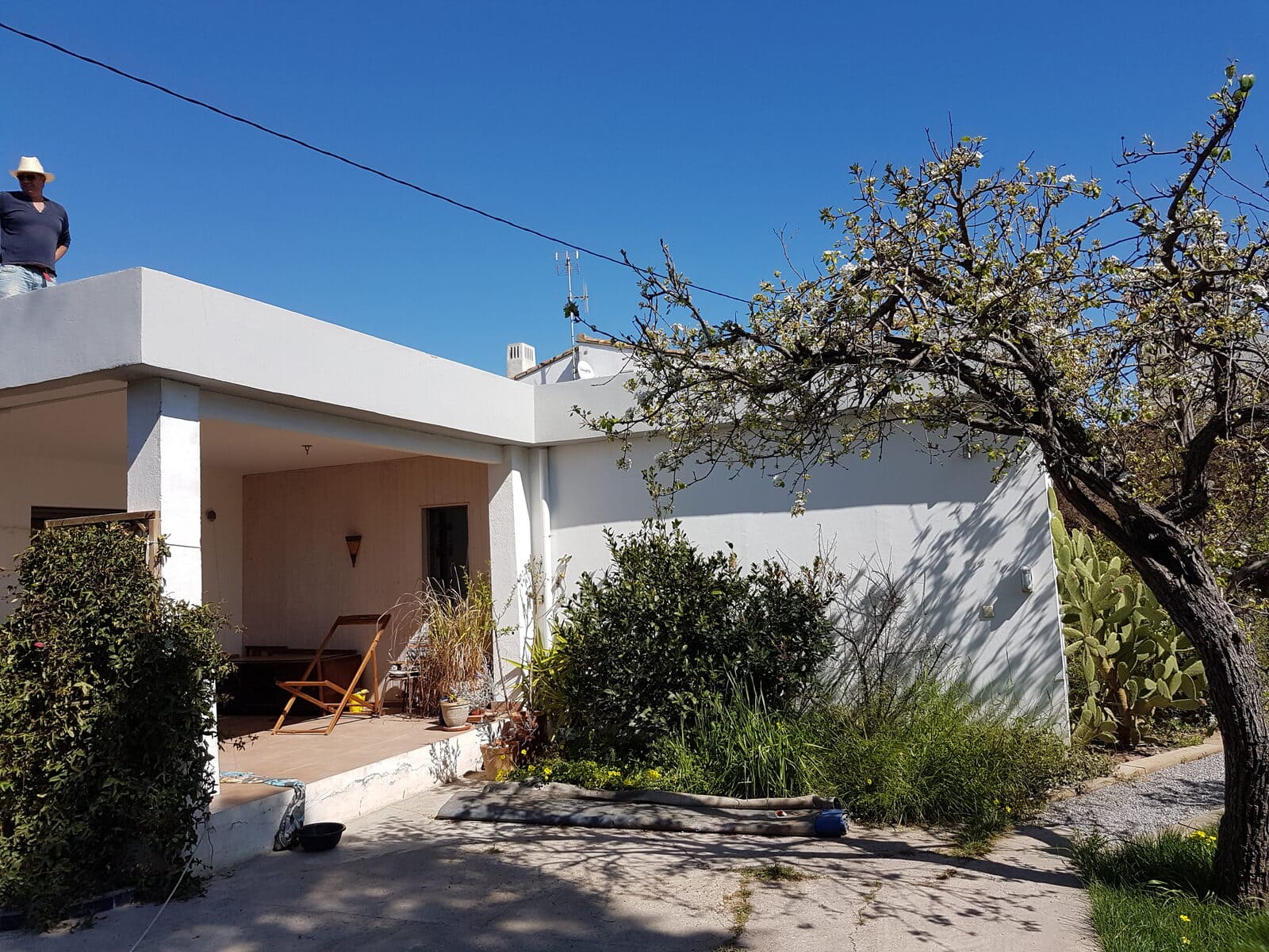Vivienda de una planta en Burriana Playa antes de la ampliación